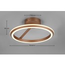 Trio 635510165 LED Deckenleuchte AMADOR | 34W integrierte LED-Quelle | 4000lm | 2300+3000+4000K | Trio - SwitchDimmer