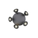 Trio 637010532 LED Spot-Deckenleuchte ROMEO | 7W integrierte LED-Quelle | 700lm | 2300+3000+4000K