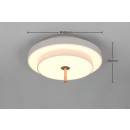 Trio T640210176 LED Deckenleuchte KEATON  | 34W integrierte LED-Quelle | 1x4000lm | 2300+3000+4000K | Trio - SwitchDimmer | grau