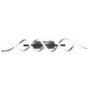 Trio 641810205 LED-Deckeneinbauleuchte Sequence 1x41W | 5000lm | 2300K+3000K+4000K - DIP-Schalter, 3-Phasen-Dimmung, schwarz, Aluminium