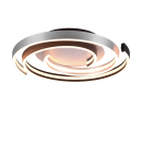 Trio 641910205 LED-Deckenleuchte Caya 1x58W | 6800lm | 2300K+3000K+4000K - DIP-Schalter, 3-Phasen-Dimmung, Aluminium