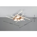 Trio T647810407 LED Deckenleuchte ROGER | 35W integrierte LED-Quelle