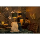 Lucide 10500/81/34 Tischlampe Extravaganza Frizzle 1x40w | E14 - Gelb, Metall, Kabelschalter