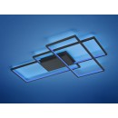 TRIO 652690342 LED Deckenleuchte Thiago 1x40W | 3400lm | 3000-6000K | IP20 | RGBW - dimmbar, Temperatureinstellung, Memory-Funktion, Fernbedienung Technologie WiZ, anthrazit
