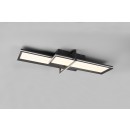 Trio 672110542 LED- Deckenleuchte Charleston 1x21w + 12W | 2600lm + 1600lm | 3000k - Anthrazit