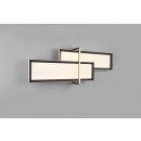 Trio 672110542 LED- Deckenleuchte Charleston 1x21w + 12W | 2600lm + 1600lm | 3000k - Anthrazit