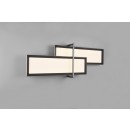 Trio 672110542 LED- Deckenleuchte Charleston 1x21w + 12W | 2600lm + 1600lm | 3000k - Anthrazit