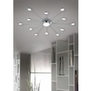 TRIO 673311306 Bodrum Deckenleuchte SMD LED 12x2,1W 200lm + 1x6,6W 570lm 3000 - 6500K