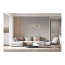 Trio SELECT  T344310179 LED Pendelleuchte NALA   | 57W integrierte LED-Quelle | 6800lm | 2300+3000+4000K
