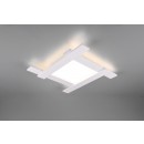 TRIO 675510531 LED Decken- und Wandleuchte Belfast 4x3,5W + 1x18W | 3320lm | 4000K | IP20 - Schalter, indirektes Licht, weiß