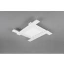 TRIO 675510531 LED Decken- und Wandleuchte Belfast 4x3,5W + 1x18W | 3320lm | 4000K | IP20 - Schalter, indirektes Licht, weiß