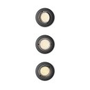 Philips 8720169376083 Set von Einbauleuchten Peridot  GU10 | schwarz