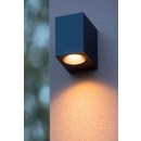 Lucide 69800/01/30 Außen Wandleuchte Zaro 1x35w | Gu10 | IP44 - Bin, Fleck, dimmbar