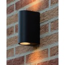 Lucide 69801/02/30 Außen Wandleuchte Zaro 2x35w | Gu10 | IP44 - Bin, Fleck, dimmbar