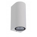 Lucide 69801/02/31 Außenwandlampe Zaro 2x35w | Gu10 | IP44 - weiß, Fleck, dimmbar