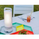 Lutec LT6904101331 LED Außen tragbare Solarleuchte Dragonfly 1x1W | 120L | 4000K - dreiphasig dimmbar, USB, weiß