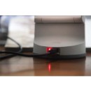 Lutec LT6904101331 LED Außen tragbare Solarleuchte Dragonfly 1x1W | 120L | 4000K - dreiphasig dimmbar, USB, weiß