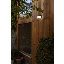 Lutec 6941502330 LED-Solar-Außenwandleuchte Fran mit Sensor 1x9,7W | 800lm | 2700-6500K | IP44 - schwarz
