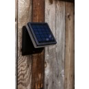 Lutec 6943101012 LED-Solar-Außenwandleuchte Moze 1x8W | 1000lm | 4000 K | IP44 - schwarz
