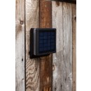 Lutec 6943101012 LED-Solar-Außenwandleuchte Moze 1x8W | 1000lm | 4000 K | IP44 - schwarz