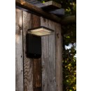 Lutec 6943101012 LED-Solar-Außenwandleuchte Moze 1x8W | 1000lm | 4000 K | IP44 - schwarz