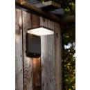 Lutec 6943101012 LED-Solar-Außenwandleuchte Moze 1x8W | 1000lm | 4000 K | IP44 - schwarz