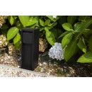 Lutec 9702203012 Außensteckdose Netz IP54 | mattschwarz - Schuko Steckdose