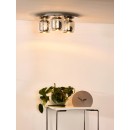 Lucide 70184/03/11 Deckenleuchte Eryn 3x42w | G9 - Chrom, dimmbar