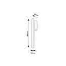 Rabalux 98071087 LED Wandleuchte Sindri  | 12W integrierte LED-Quelle | 750lm | 3000+4000K