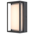 Rabalux 7109 LED-Wandleuchte Mendoza 1x6,5W | 550lm | 3000 K | IP65 - Anthrazit