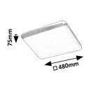 Rabalux 98071166 LED Deckenleuchte Druzor  | 40W integrierte LED-Quelle | 2100lm | 3000K