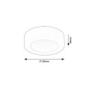 Rabalux 98071198 LED Deckenleuchte Shaun2  | 7W integrierte LED-Quelle | 630lm | 4000K