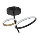 Rabalux 98071296 LED Deckenleuchte Emilion  | 24W integrierte LED-Quelle | 1450lm | 4000K