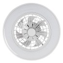 Rabalux 98071332 LED Ventilator mit Licht Dalfon2  | 48W integrierte LED-Quelle | 2400lm | 3000-6500K