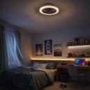 Rabalux 71348 LED Ventilator mit Licht Dalfon | 24W integrierte LED-Quelle | 2200lm | 3000-6500K | Fernbedienung | Dimmer | weiß