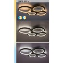 Rabalux 98071379 LED Deckenleuchte Aranis  | 40W integrierte LED-Quelle | 2300lm | 3000-6500K