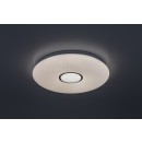 Rabalux 71414 LED Deckenleuchte Balmerino | 24W integrierte LED-Quelle | 1755lm | 3000-6000K | Fernbedienung | Dimmer | weiß