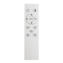 Rabalux 71414 LED Deckenleuchte Balmerino | 24W integrierte LED-Quelle | 1755lm | 3000-6000K | Fernbedienung | Dimmer | weiß