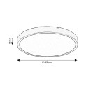 Rabalux 98071430 LED Außen-Deckenleuchte Alenzo | 36W integrierte LED-Quelle | 2450lm | 3000-6000K