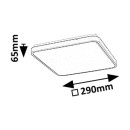 Rabalux 98071432 LED Außen-Deckenleuchte Alenzo | 24W integrierte LED-Quelle | 1450lm | 3000+4000+6500K