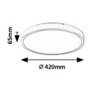 Rabalux 98071441 LED Außen-Deckenleuchte Alenzo  | 36W integrierte LED-Quelle | 2380lm | 3000-6000K