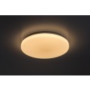 Rabalux 71442 LED Deckenleuchte Danny2 | 34W integrierte LED-Quelle | 2800lm | 3000-6500K | Fernbedienung | Dimmer | weiß