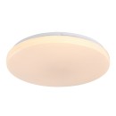 Rabalux 71442 LED Deckenleuchte Danny2 | 34W integrierte LED-Quelle | 2800lm | 3000-6500K | Fernbedienung | Dimmer | weiß