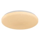 Rabalux 71446 LED Deckenleuchte Danny2 | 34W integrierte LED-Quelle | 2800lm | 3000-6500K | Fernbedienung | Dimmer | weiß