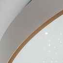 Rabalux 71452 LED Deckenleuchte Zerava | 34W integrierte LED-Quelle | 2200lm | 3000-6500K | Fernbedienung | Dimmer | gold