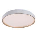 Rabalux 71452 LED Deckenleuchte Zerava | 34W integrierte LED-Quelle | 2200lm | 3000-6500K | Fernbedienung | Dimmer | gold