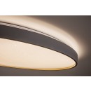 Rabalux 71454 LED Deckenleuchte Zerava | 80W integrierte LED-Quelle | 4600lm | 3000-6500K | Fernbedienung | Dimmer | gold