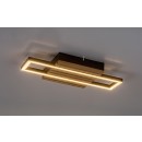 Rabalux 71455 LED Deckenleuchte Noxelle | 12W integrierte LED-Quelle | 670lm | 3000/4000/6000K | braun