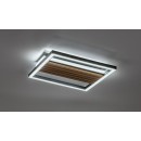 Rabalux 71457 LED Deckenleuchte Noxelle | 26W integrierte LED-Quelle | 1360lm | 3000/4000/6000K | braun
