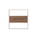 Rabalux 71457 LED Deckenleuchte Noxelle | 26W integrierte LED-Quelle | 1360lm | 3000/4000/6000K | braun